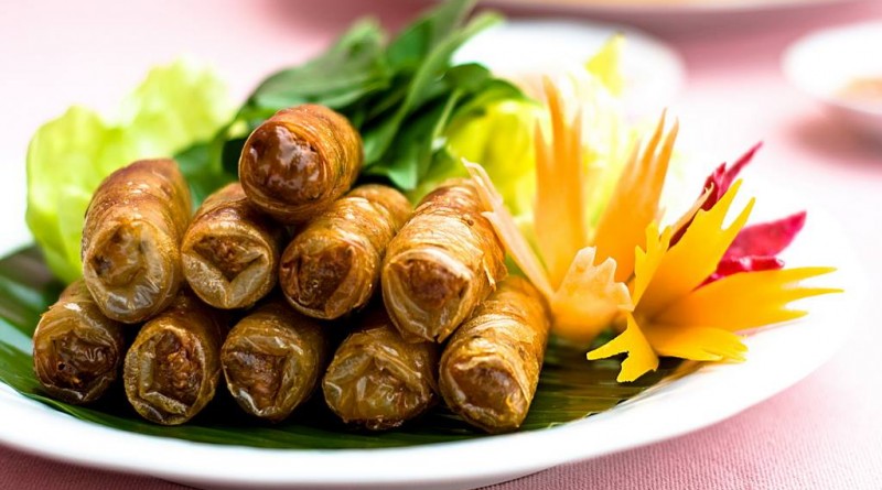 bánh đa nem làng Chều giòn ngon