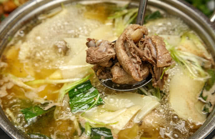 Cách nấu món vịt trời xáo măng