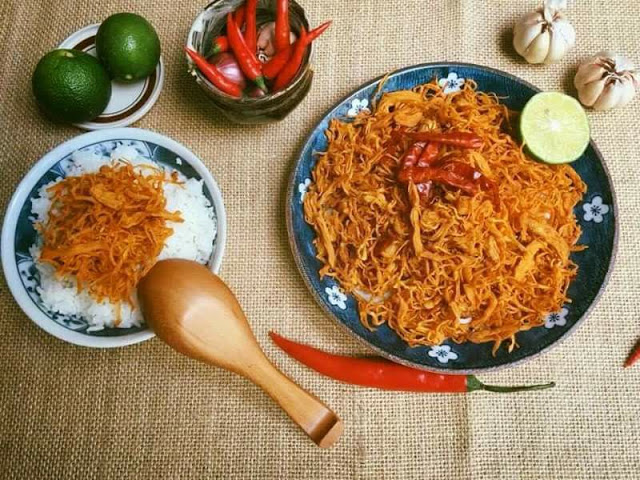 Địa chỉ bán khô gà lá chanh