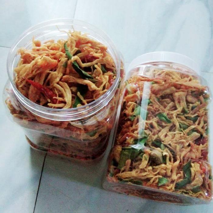 CÁCH LÀM KHÔ GÀ XÉ CAY NHÂM NHI NGÀY TẾT