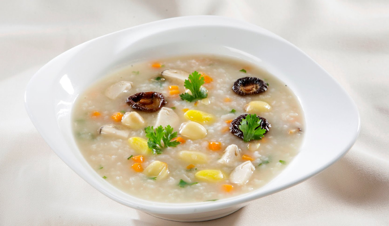 Cháo hạt sen khô