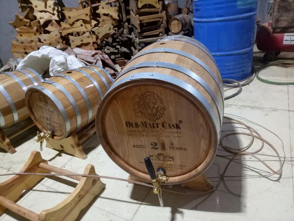 Rượu ngâm gỗ sồi lâu năm - 200k/lit