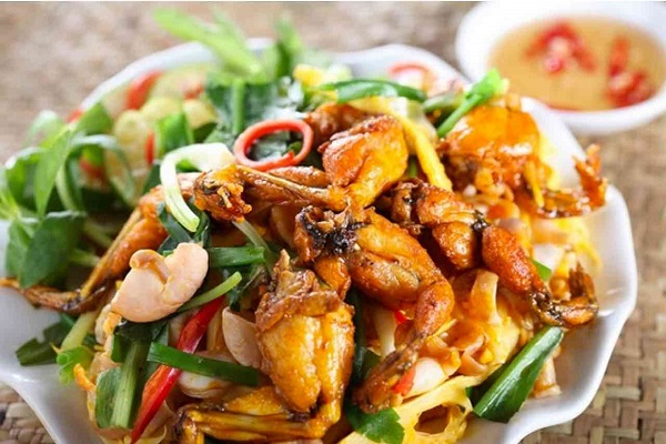 Món ngon từ đùi ếch