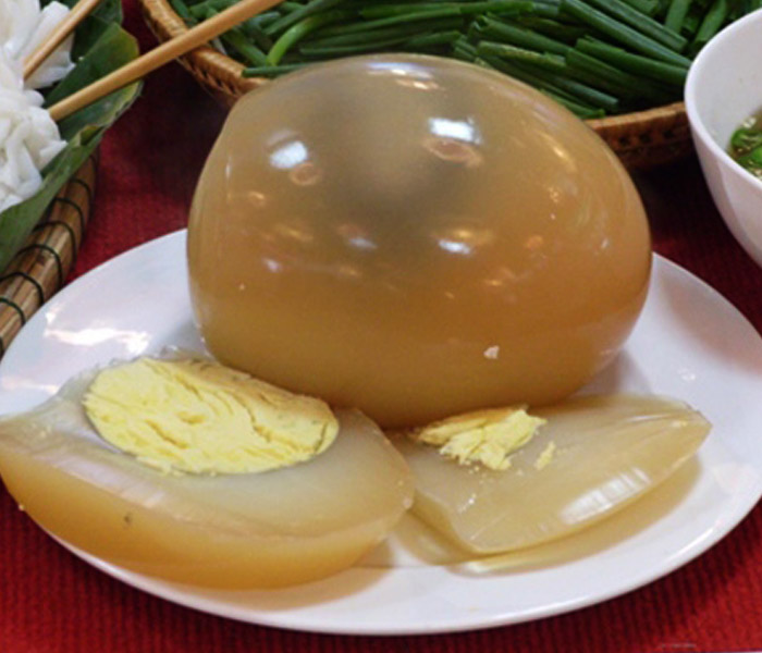 Món ăn từ trứng đà điểu